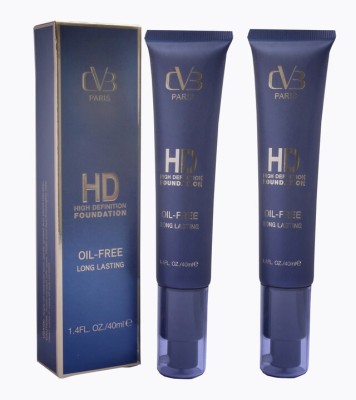 CVB HD Oil Free Long Lasting Imported Foundation 04 Foundation(Beige, 80 ml)