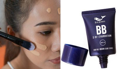 BLUEMERMAID FULL COVERAGE BB CREAM FOUNDATION FOR NORMAL TO DRY SKIN Foundation(BEIGE, 30 ml)