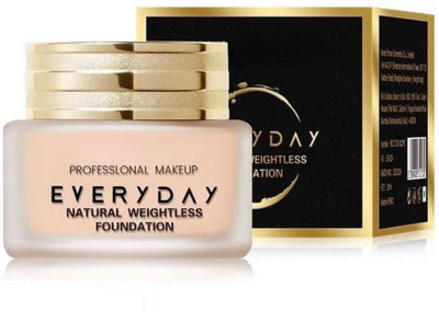 LOVE HUDA HD Long Lasting High Definition Matte Everyday Foundation Primer Blender. Foundation(Cream, 30 ml)