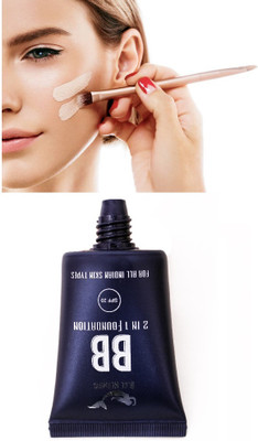 BLUEMERMAID FULL COVERAGE TUBE BB FOUNDATION BEST MATTE FINISH & WATERPROOF FORMULA Foundation(BEIGE, 30 ml)