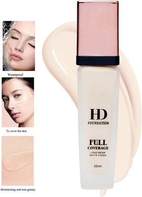 SILDUST Best Liquid Foundation for Dark Spots Waterproof Long Lasting Full Face Coverage Foundation(BEIGE, 35 ml)