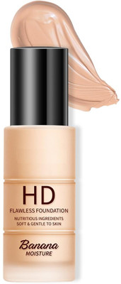 ADJD HD Banana Foundation Flawless Finish with Moisture Boost Foundation(BEIGE, 30 ml)