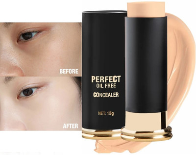 luzimaisa HD Foundation Stick SPF-15 Full Coverage Concealer(beige, 8 g)