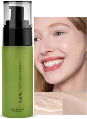 Yuency Weightless Matte Finish Foundation | Lightweight | Anti-Ageing | Flawless Finish Foundation(IVORY, 45 ml)