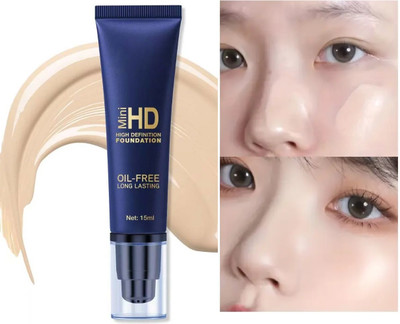 GULGLOW99 24H Full Coverage Matte Foundation | Weight less formula Foundation(WHITE IVORY, 15 ml)