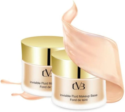 CVB nvisible Fluid Makeup Base Oil-Free Foundation 50 ml Foundation(White Lvory, 50 ml)