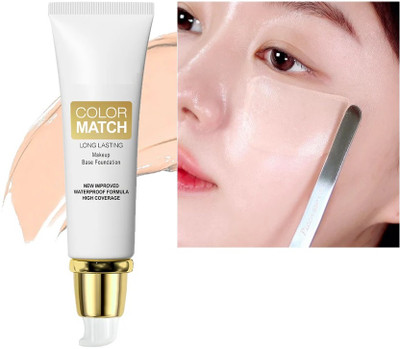 GABBU Matte Liquid Foundation Oil-Free | Long-Lasting & Flawless Coverage Foundation(beige, 30 ml)