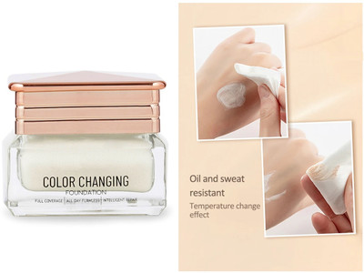 THTC COLOR CHANGE FOUNDATION Foundation(BEIGE, 20 g)