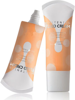 Yuency Makeup Face Cream Fluid Foundation + whitening fluid face cream Foundation(WHITE, 40 g)