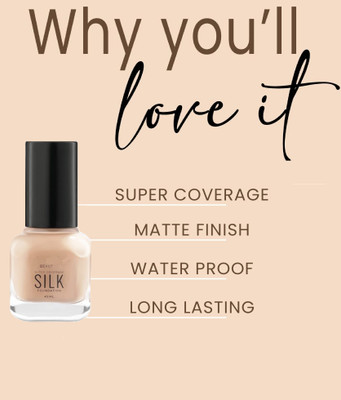 Sheny SMUDGE PROOF Lightweight Face Makeup Formula liquid Foundation (PACK OF-1) Foundation(BEIGE, 45 ml)