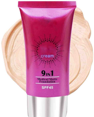 GABBU Liquid Foundation Medium Coverage Foundation(ivory, 50 ml)