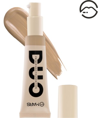 MARS Duo Primer & Foundation | All-Day Radiance, Seamless Coverage, Long-Lasting Foundation(Shade-05, 35 ml)