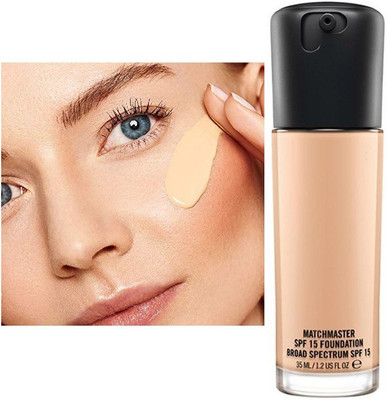 BLUEMERMAID BEST COVERAGE CRYSTAL FOUNDATION MATTE FINISH Foundation(BEIGE, 35 ml)