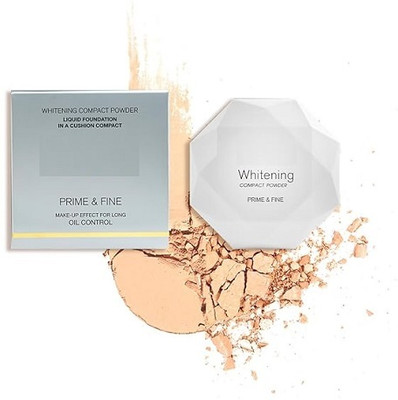 Luipui Whitening Oil Control Compact Powder Make-Up Effect (20g) Foundation(LIGHT BROWN, 20 g)