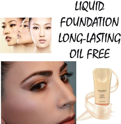 MYEONG Liquid Oil-Free And Long-Lasting with SPF 15 Foundation(BEIGE, 30 ml)