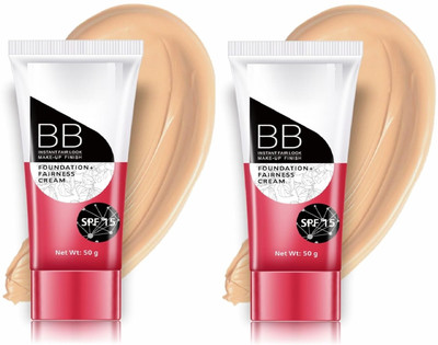 YAWI best combo BB Cream & foundation for all type skin Foundation(beige, 60 ml)