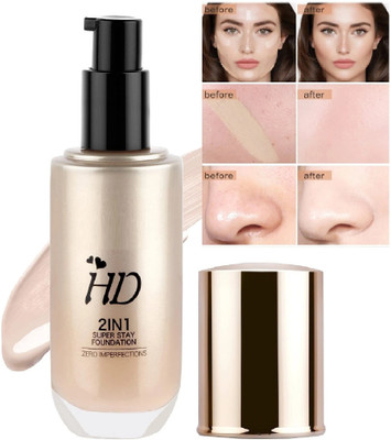 DARYUE Full Coverage Foundation for Women Foundation(beige, 60 ml)