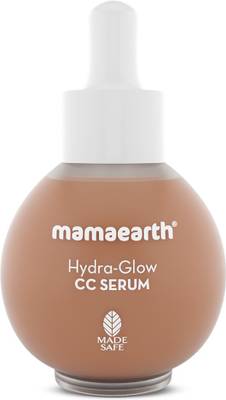 MamaEarth Hydra-Glow CC Serum with Vitamin C & Hyaluronic Acid Foundation