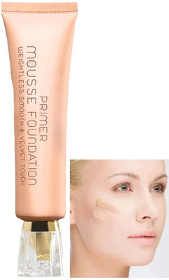 Yuency Weightless Smooth And Velvet Touch Primer  Foundation(NATURAL BEIGE, 30 ml)