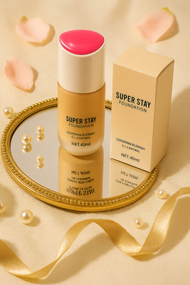 Valhalla Matte Finish Oil-Free Foundation | Super Stay | Blemish Control & Pore Blurring Foundation(beige, 40 ml)