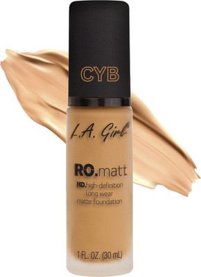 CYB Pore Minimizing Matte Foundation - Oil-Free & Long-Lasting Foundation(Beige, 30 ml)