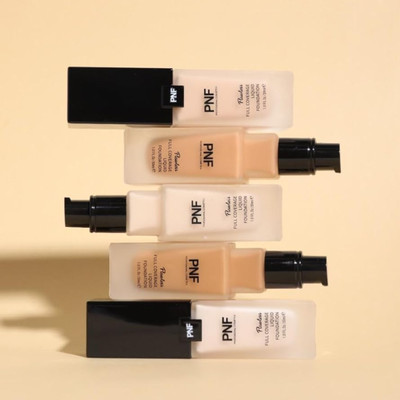 PNF PROFESSIONAL Flawless Finish Foundation | Full Coverage Liquid Foundation | Long Lasting, Foundation(Buildable Full Coverage | Lightweight | Easy to Blend, GOBI, 30 ml)