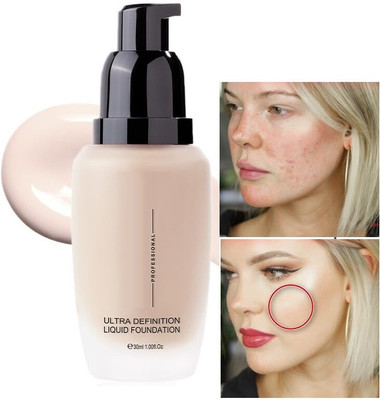 Arcanuy Ultra Definition Liquid  Foundation(NATURAL IVORY, 30 ml)