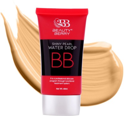 Beauty Berry Shiny Pearl Waterdrop BB Foundation Cream with SPF-15 Enriched with Jojoba Oil Foundation(Classic Ivory, 40 ml)