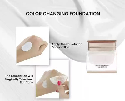 AFARAXIA Matte finish Face Makeup Foundation For all Skin Tone Only Full coverage Foundation(White, 30 ml)