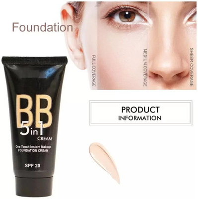 Yuency MATTE PORELESS LIQUID WATER PROFF LONG LASTING FOUNDATION Foundation(BEIGE, 60 ml)