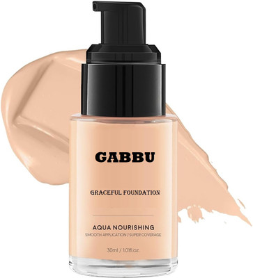 GABBU Matte+Poreless Liquid Foundation Natural Foundation(NATURAL, 30 ml)