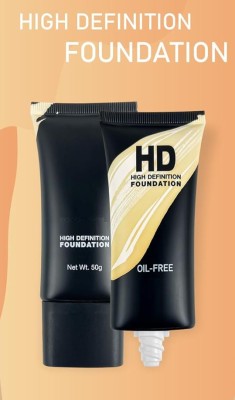 ADJD HD Foundation For High Coverage Foundation(IVORY, 50 g)