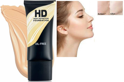 AFARAXIA New Matte finish Oil-Free Foundation for smooth and lightwet texture Foundation(Nartual, 50 g)