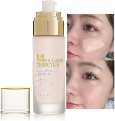 FLORERO Smooth Application Super Coverage SPF15 Liquid  Foundation(BEIGE, 50 ml)