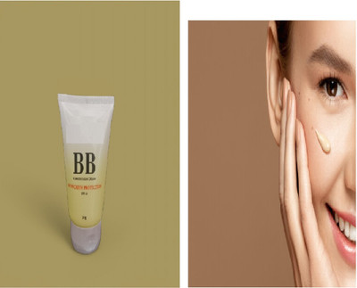 Luipui waterproof matte finish amazing new bb cream pack of 1 Foundation(beige, 30 g)