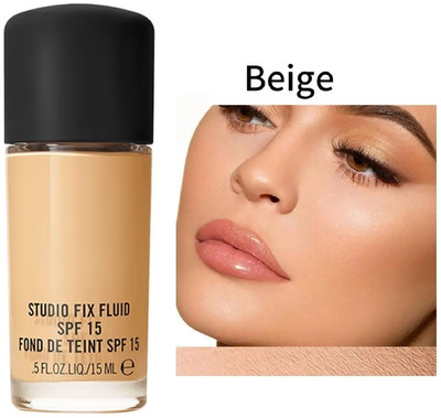 SEUNG Liquid Foundation Oil Control Matte Finish with Full Coverage With SPF 15 Foundation(BEIGE, 35 g)
