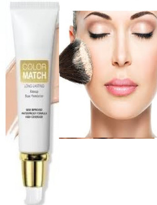 Luipui best waterproof make up base foundation 50 (ml) Foundation(BEIGE, 50 ml)