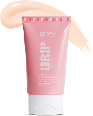recode Everyday Makeup Drip BB Cream Spf 50 Foundation(01 Light, 30 ml)