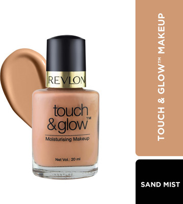 Revlon Touch & Glow Moisturizing Liquid Make Up 20 Ml Foundation(Sand Mist, 20 ml)