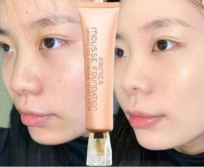 DARYUE lightweight foundation, suitable for oily skin to normal skin Mousse foundation Foundation(IVORY, 30 ml)
