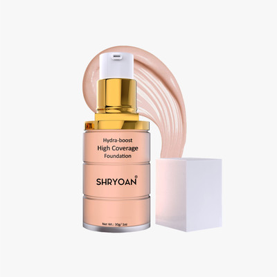 Shryoan Hydra-boost High Coverage Foundation 30gm Foundation(Light Rose, 30 g)