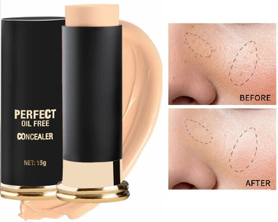 luzimaisa HD Concealer Stick SPF-15 Full Coverage Concealer(beige, 8 g)
