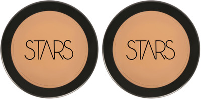 Star's Cosmetics Makeup Smudgeproof Waterproof Full Coverage Face 2pc Foundation(FS38, 8 g)
