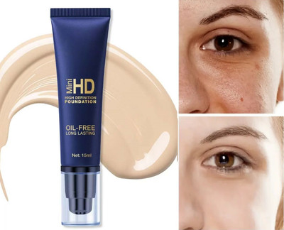 GULGLOW99 HD Matte Foundation - Matte Finish | Full Coverage Blendable Foundation(SOFT IVORY, 15 ml)