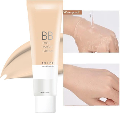 AFARAXIA BB Face Magic Cream Foundation Matte Finish, Easily Blendable Natural Foundation(GOLDEN BEIGE, 60 ml)
