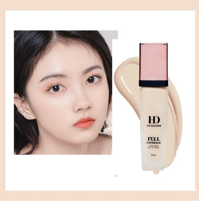 USBK Full Coverage Highly Pigmented Enriched With Natural Ingredients Lightweight Foundation(Ivory, 35 ml)