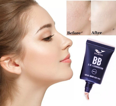 BLUEMERMAID FULL COVERAGE BEST BB CREAM FOUNDATION BEST FOR MAKEUP Foundation(BEIGE, 30 ml)