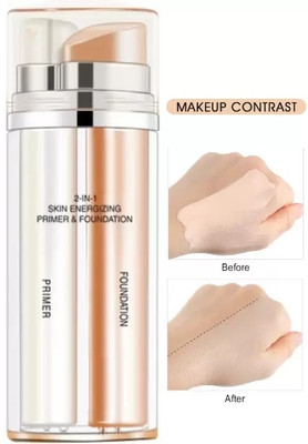Jiwoo 2in1 Primer & Foundation for Special Occasions  Foundation(NATURAL, 60 ml)