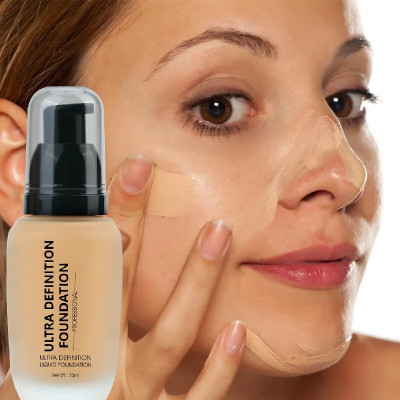 Yuency Ultra Definition Long Lasting Waterproof Full Coverage Liquid  Foundation(CUSTARD, 30 ml)