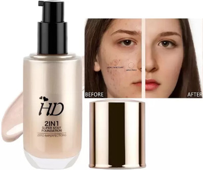GABBU Ultra Definition Long Lasting Waterproof Full Coverage Liquid Foundation Concealer(beige, 30 ml)